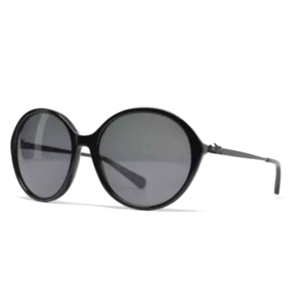 Coach Black Round Frame Sunglasses
